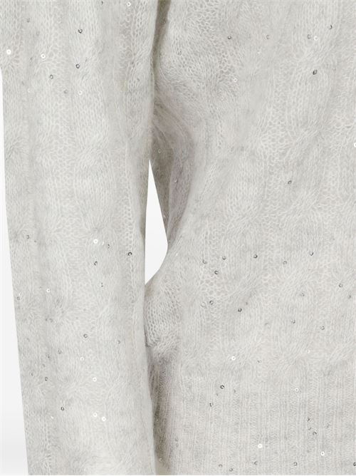 Maglia con scollo a V BRUNELLO CUCINELLI | MPG731302C3594